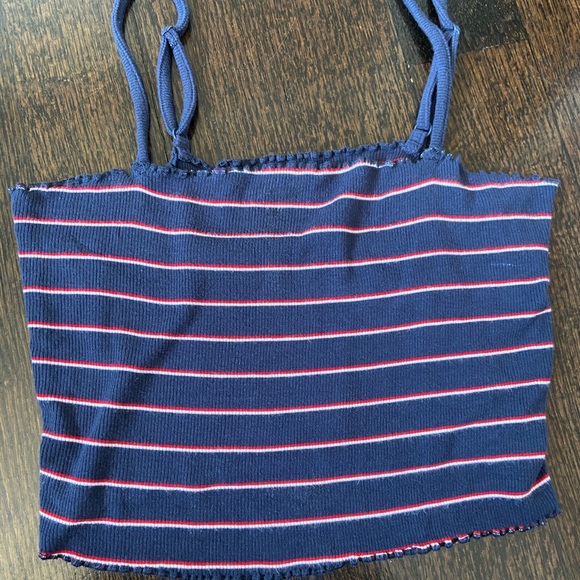 Garage navy tank top - Picture 3 of 3